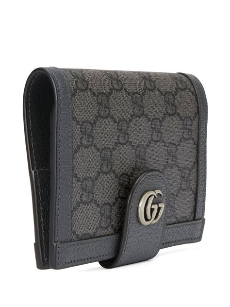 gucci blue passport holder